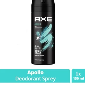 Axe Erkek Sprey Deodorant Apollo 48 Saat Etkileyici Koku Vücut Spreyi 150 ml