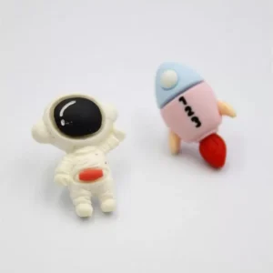 Astronot Hamur Küpe - ÇOK RENKLİ