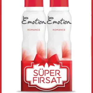 2 Adet Emotion Romance Kadın Vegan Deodorant 150 Ml Hızlı Kurur, Leke Bırakmaz