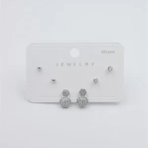 Çoklu Set Küpe - Gümüş