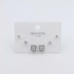 Çoklu Set Küpe - Gümüş