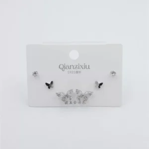 Çoklu Set Küpe - Gümüş