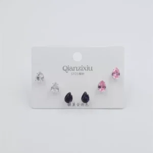 Çoklu Set Küpe - Gümüş