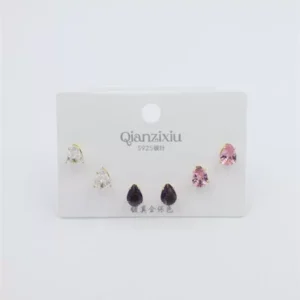Çoklu Set Küpe - Altın