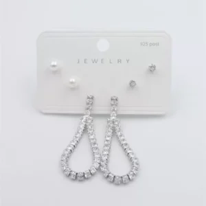 Çoklu Set Küpe - Gümüş