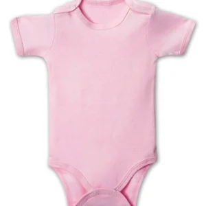 Pembe Yarım Kol Body Zıbın 7-12 YAŞ Çocuklar İçin (1 ADET) Alttan Çıtçıtlı Özel Gereksinimli