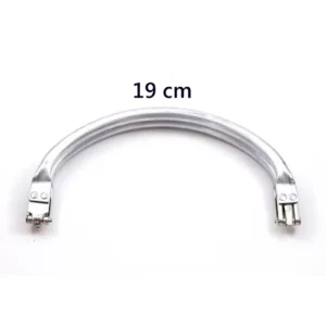 Gizli Metal Oval Çanta Bursu – 19 cm - Metal Çanta Aparatı Çanta Aksesuarı