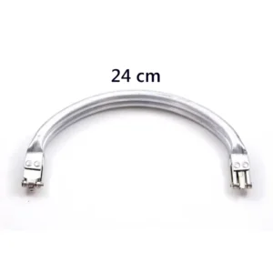 Gizli Metal Oval Çanta Bursu – 24 cm - Metal Çanta Aparatı Çanta Aksesuarı