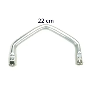 Gizli Metal Çanta Bursu – 22 cm - Metal Çanta Aparatı Çanta Aksesuarı
