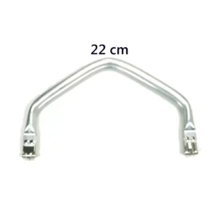 Gizli Metal Çanta Bursu – 3 Adet - 22 cm - Metal Çanta Aparatı Çanta Aksesuarı