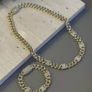 Xuping Gurmet Set Kolye - Altın