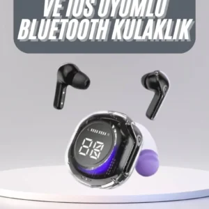 Kulak İçi Bluetooth Kulaklık Anc Enc Özellikli Şarj Göstergeli Kablosuz Kulaklık