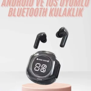 Yeni Nesil Bluetooth Kulaklık Dijital Göstergeli Gaming Dokunmatik 5.3 Kablosuz