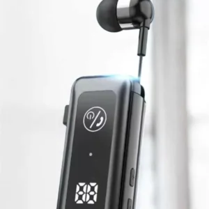 Makaralı Bluetooth Kulaklık Kulak İçi Dijital Göstergeli Yüksek Ses Kaliteli
