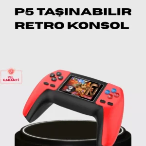 520 Oyunlu Retro Gamepad – Nostaljik Eğlenceyi Her Yere Taşı