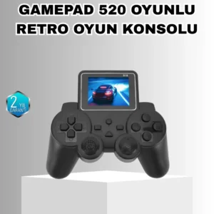 Mini Retro Oyun Konsolu S10 2.8 İnç Ekran Taşınabilir Klasik Atari
