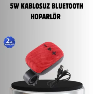 Taşınabilir Bluetooth Hoparlör – 5w Güçlü Ses, Tws Ve Fm Radyo Özellikli