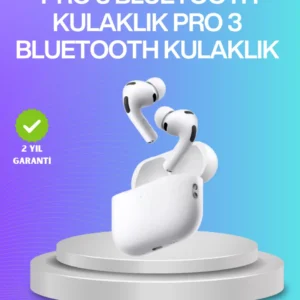 Aktif Gürültü Engelleyici Kablosuz Bluetooth Kulaklık – Şarj Kutulu, Uzun Ömürlü