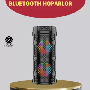 Çift Sürücülü Taşınabilir Kablosuz Hoparlör