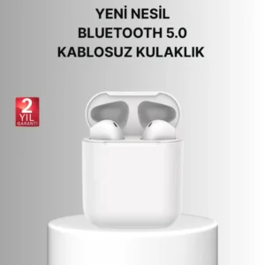 Dokunmatik Kontrollü 2. Nesil Bluetooth 5.0 Uzun Pil Ömürlü Kulaklık