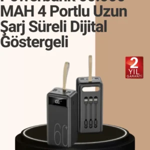 Güvenlik Korumalı Hızlı Şarj Özellikli Powerbank