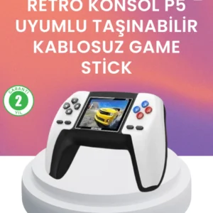 Kompakt Retro Oyun Konsolu | P5 Gamepad İle Eski Günlere Dönün