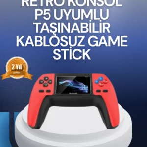 Tak Çalıştır Mini Retro Gamepad | 520 Klasik Oyun