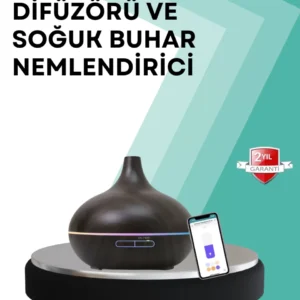 Büyük Su Hazneli Ultrasonik Difüzör Ve Oda Nemlendirici