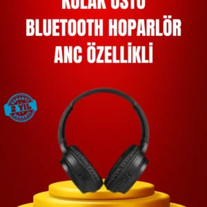 Geniş Frekans Aralıklı Bluetooth Kulak Üstü Kulaklık