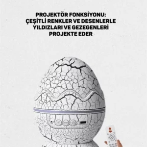 Bluetooth Hoparlör Özellikli 7 Renkli Gece Aydınlatması