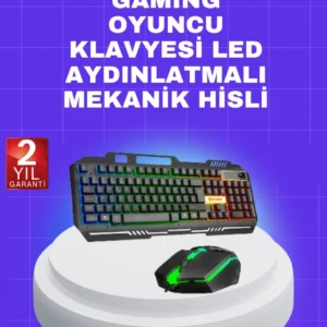 Gaming Klavye Mouse – Çatışmasız Tuş, Hızlı Tepki Süresi