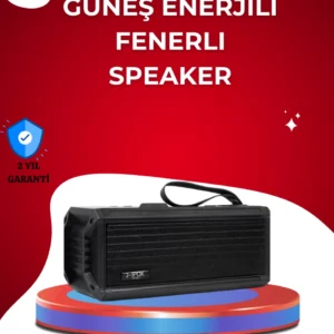 J-ıpox P520 Solar Enerjili Bluetooth Hoparlör Fm Radyolu 8w Ses