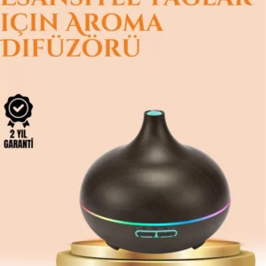 550 Ml Ultrasonik Yağ Difüzörü Ve Soğuk Buhar Nemlendirici