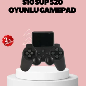 Hdmı Tv Bağlantılı Orijinal S10 Gamepad 520 Oyunlu 2025 Seri Oyun Konsolu