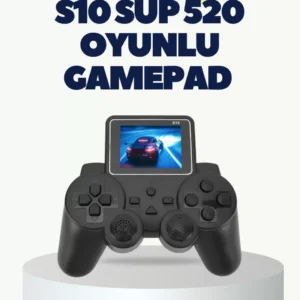 Hdmı Destekli S10 Gamepad 520 Oyunlu Tv’ye Bağlanabilir Atari 2025 Model