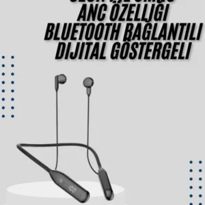 Bluetooth Kulaklık Kablolu Android Ve İos Uyumlu Anc Özellikli
