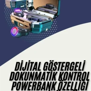 Bluetooth Kulaklık Android Ve İos Uyumlu Anc Özellikli Dijital Şarj Göstergeli