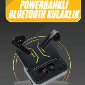 Powerbank Bluetooth Kulaklık Oyuncu Kulaklığı Yüksek Ses Kaliteli