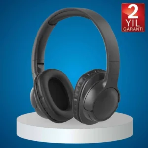 Kulak Üstü Kablosuz Bluetooth Kulaklık Yüksek Ses Kaliteli Anc Özelliği