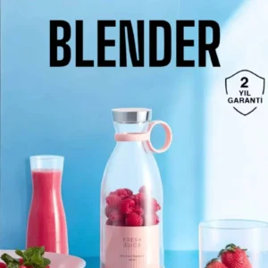 El Blender Bardak Blender Şarjlı Taşınabilir Meyve Sıkcağı Smoothie
