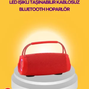 10w Güçlü Stereo Ses Sunan Ipx6 Bluetooth Hoparlör