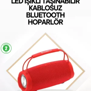 Çevreleyen Sesli Rgb Destekli Kablosuz Taşınabilir Hoparlör