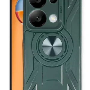 Newface Xiaomi Redmi Note 13 Pro 5g Kılıf Lincoln Silikon - Koyu Yeşil