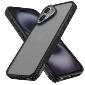 Newface İphone 16 Kılıf Elegant Kapak - Siyah