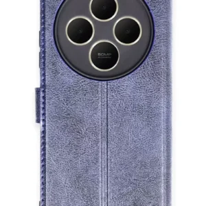 Newface Xiaomi Redmi 14c Kılıf Trend S Plus Kapaklı Kılıf - Lacivert