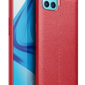 Newface Oppo Reno 4 Lite Kılıf Auto Focus Kapak - Kırmızı