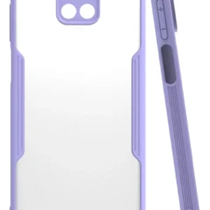 Newface Xiaomi Redmi Note 9s Kılıf Platin Silikon - Lila