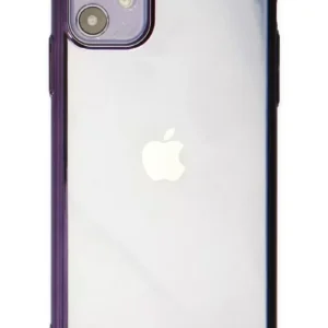 Newface İphone 12 Kılıf Element Silikon - Mor