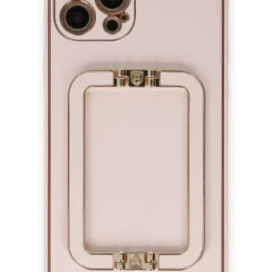 Newface İphone 12 Pro Kılıf Coco Elit Kapak - Pudra