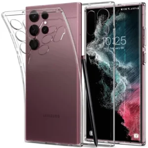 Newface Samsung Galaxy S22 Ultra Kılıf Lüx Şeffaf Silikon